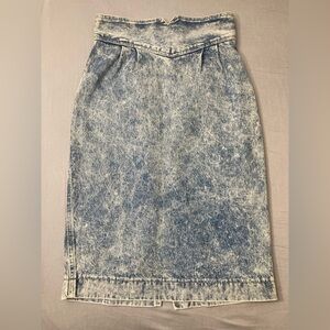 Vintage Zena denim skirt